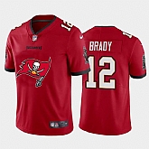 Nike Buccaneers 12 Tom Brady Red Team Big Logo Vapor Untouchable Limited Jersey Dzhi,baseball caps,new era cap wholesale,wholesale hats